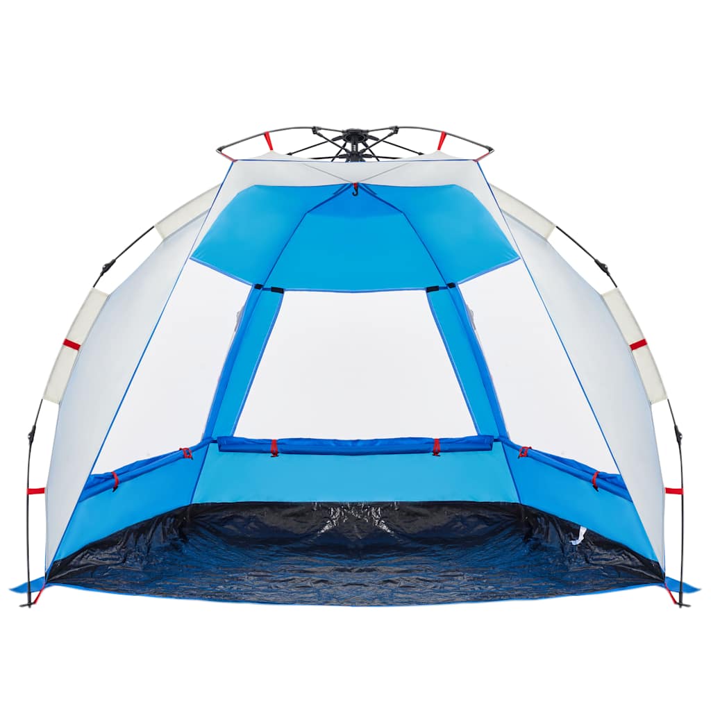 Beach Tent 2-Person Azure Blue Quick Release Waterproof