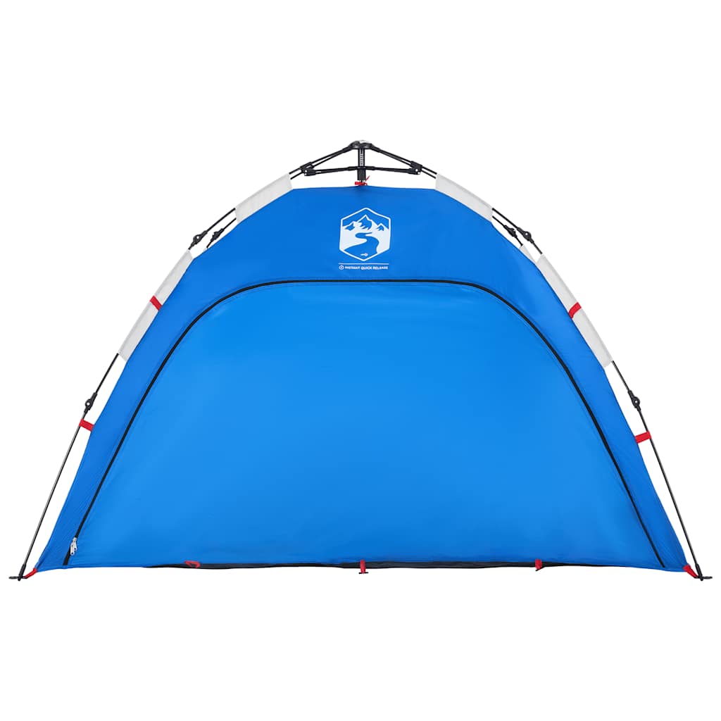 Beach Tent 2-Person Azure Blue Quick Release Waterproof