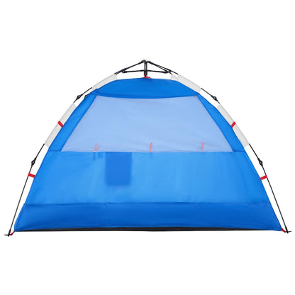 Beach Tent 2-Person Azure Blue Quick Release Waterproof
