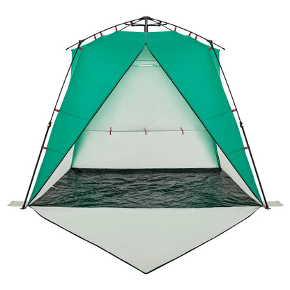 Beach Tent 4-Person Sea Green Quick Release Waterproof