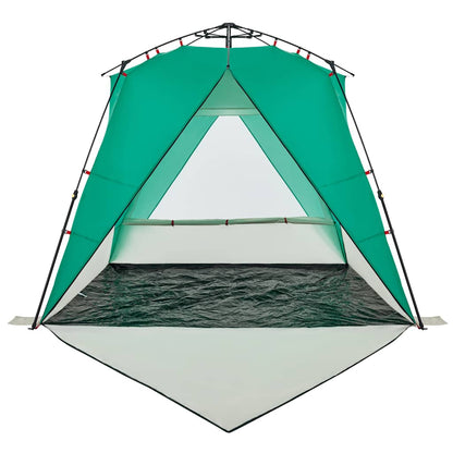 Beach Tent 4-Person Sea Green Quick Release Waterproof