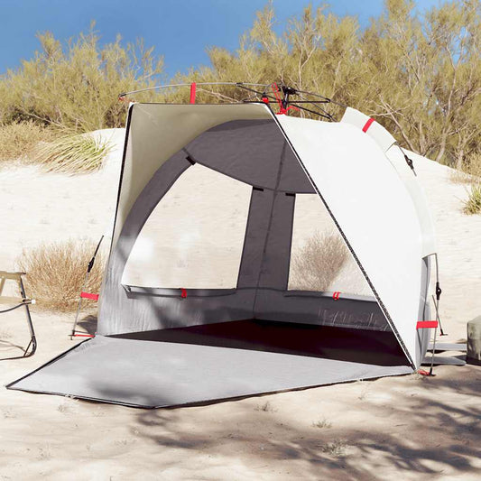 Beach Tent 2-Person Grey Quick Release Waterproof