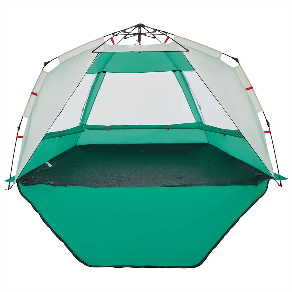 Beach Tent 3-Person Sea Green Quick Release Waterproof