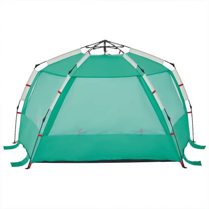 Beach Tent 3-Person Sea Green Quick Release Waterproof