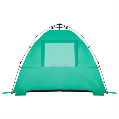 Beach Tent 3-Person Sea Green Quick Release Waterproof