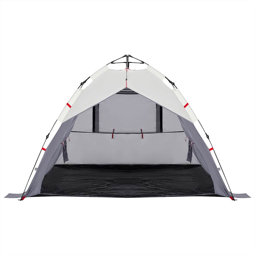 Beach Tent 3-Person Grey Quick Release Waterproof