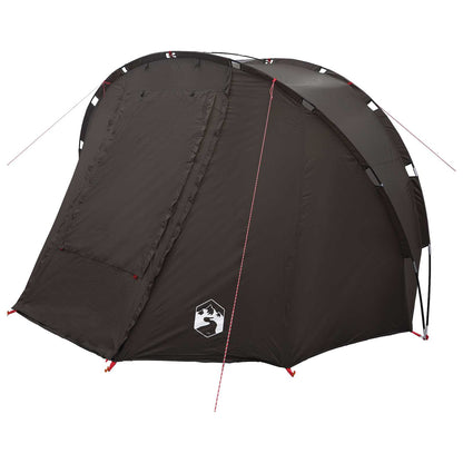 Fishing Tent 5-Person Brown Waterproof