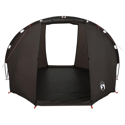 Fishing Tent 5-Person Brown Waterproof
