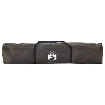 Fishing Tent 4-Person Brown Quick Release