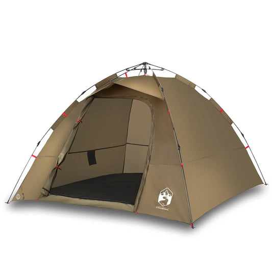 Fishing Tent 4-Person Olive Green Quick Release