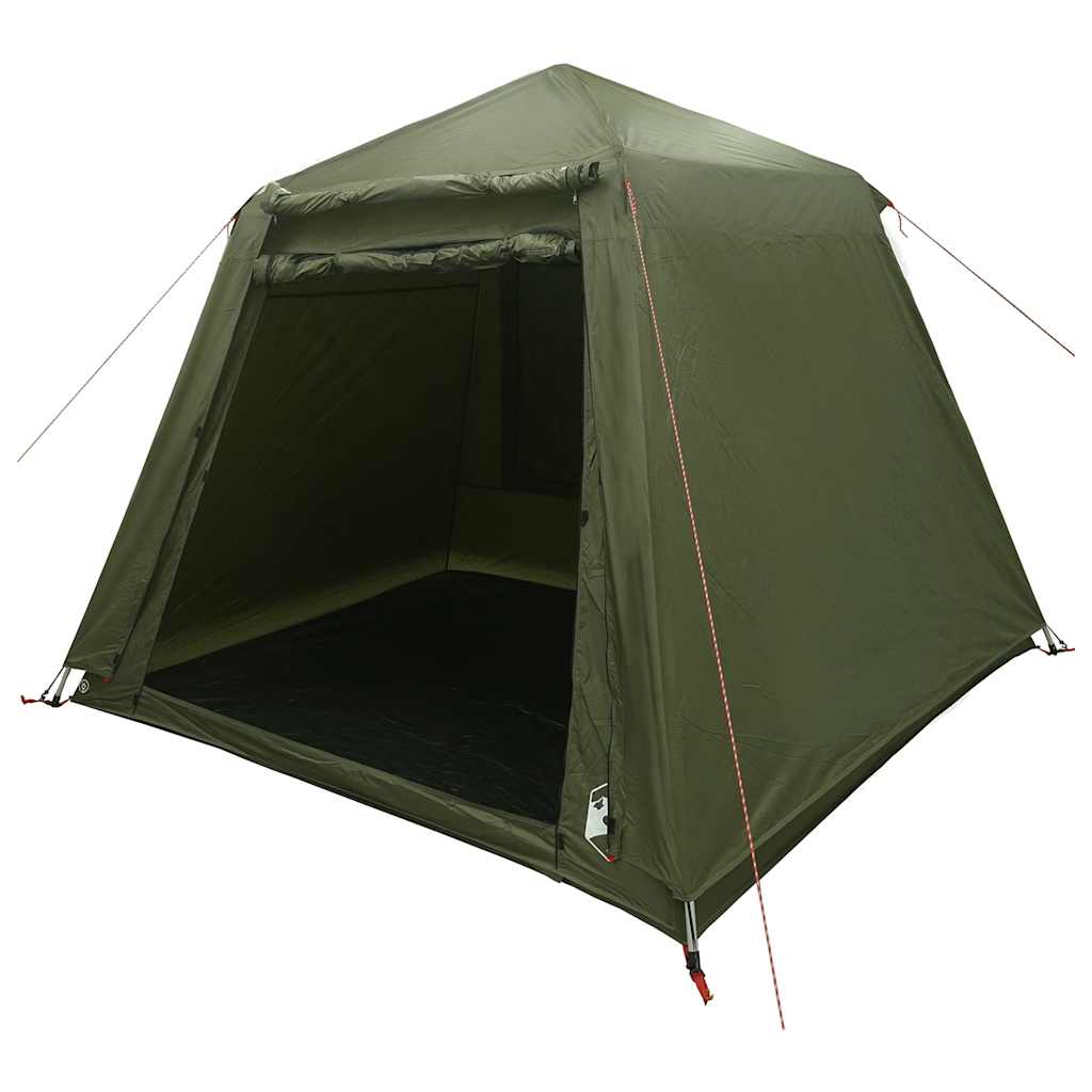 Fishing Tent 4-Person Olive Green Quick Release