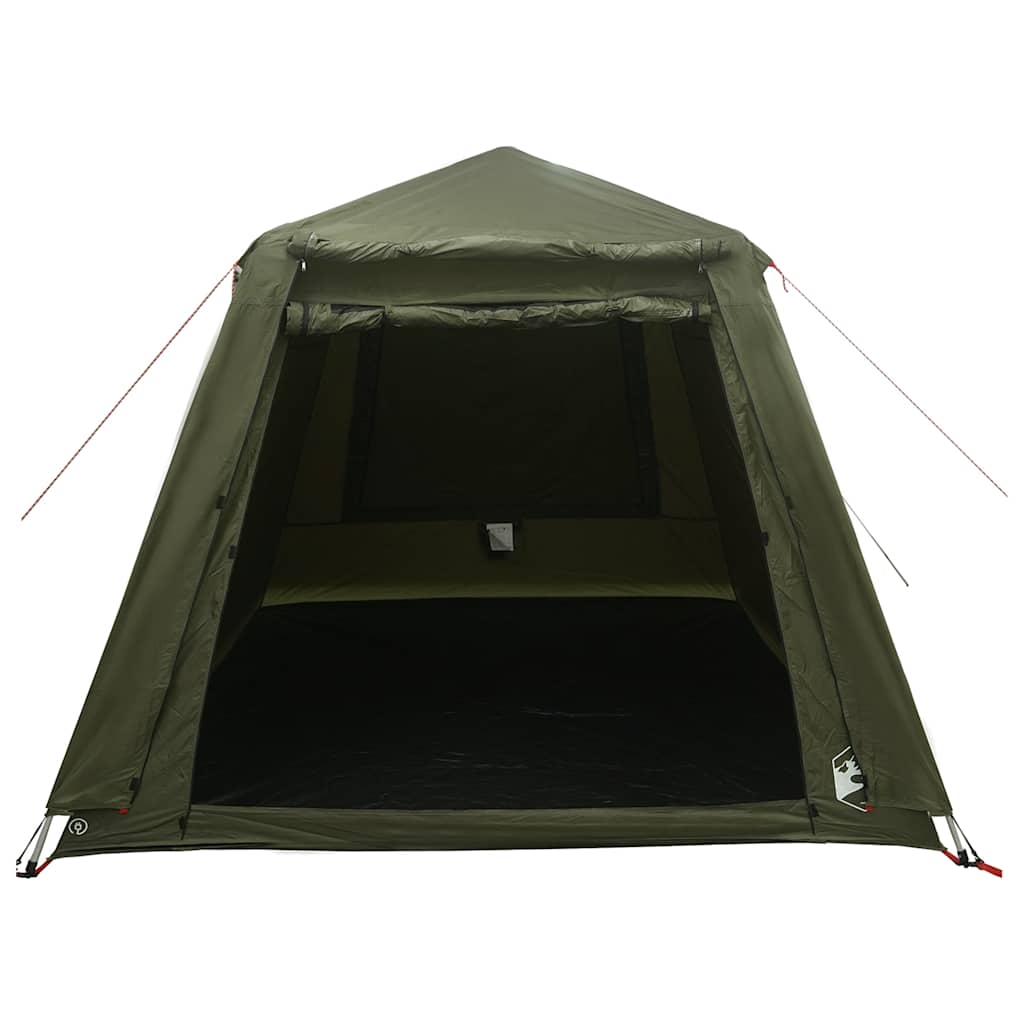 Fishing Tent 4-Person Olive Green Quick Release