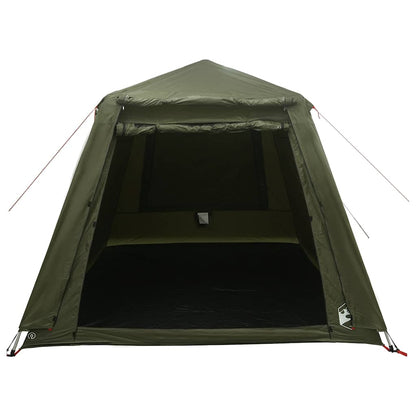 Fishing Tent 4-Person Olive Green Quick Release