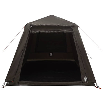 Fishing Tent 4-Person Brown Quick Release