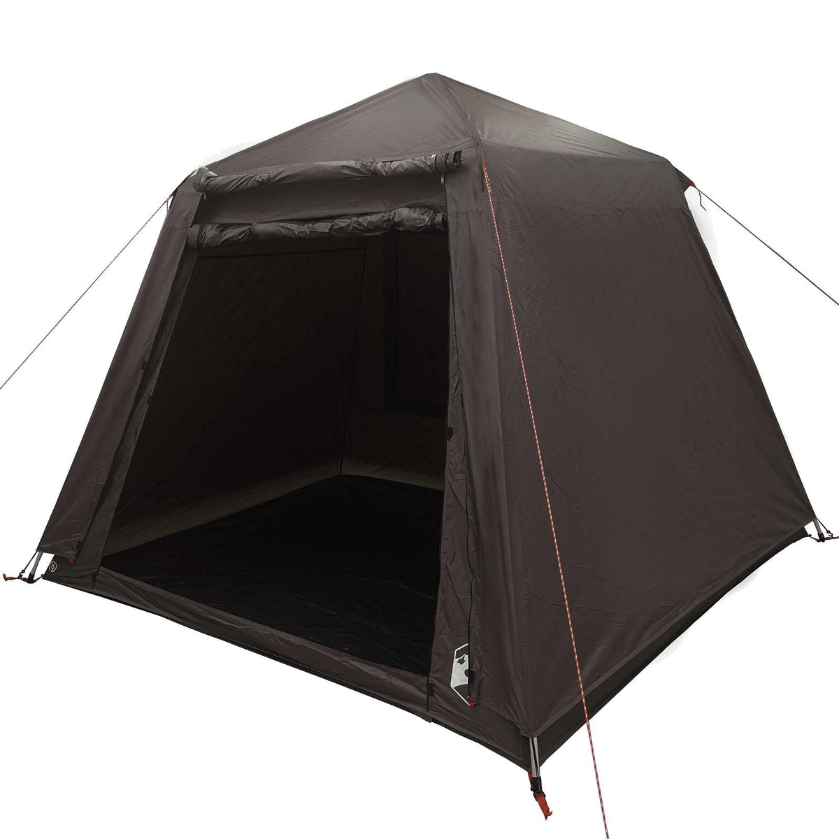 Fishing Tent 4-Person Brown Quick Release