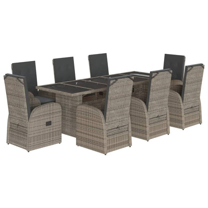 Garden Dining Set | Grey