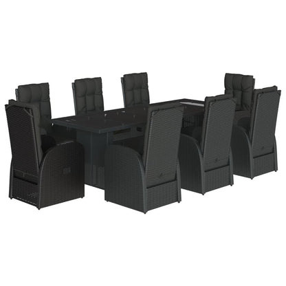Garden Dining Set | Black