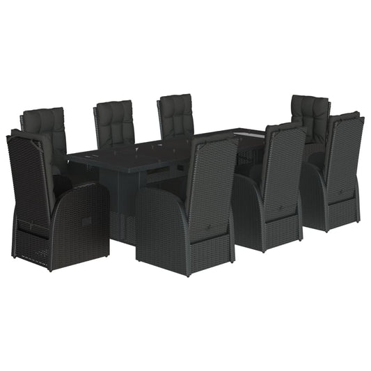 Garden Dining Set | Black
