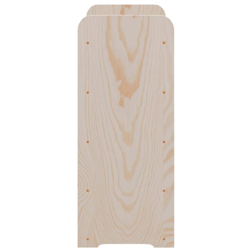 Wine Rack with Top Board 67.5x25x60 cm Solid Wood Pine