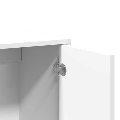 Sideboards 2 pcs White 60x31x70 cm Engineered Wood