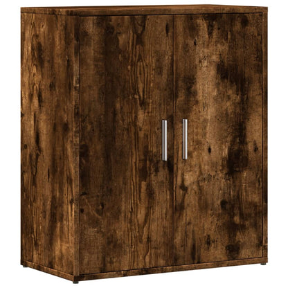 Sideboards 2 pcs Smoked Oak 60x31x70 cm Engineered Wood