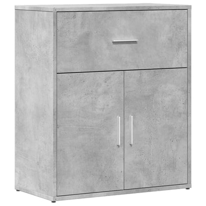 Sideboards 2 pcs Concrete Grey 60x31x70 cm Engineered Wood