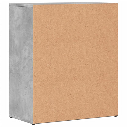 Sideboards 2 pcs Concrete Grey 60x31x70 cm Engineered Wood
