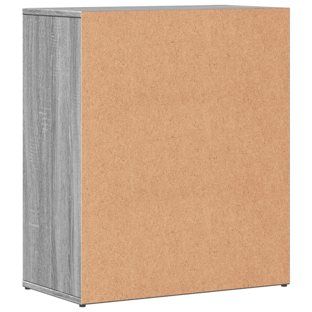 Sideboards 2 pcs Grey Sonoma 60x31x70 cm Engineered Wood