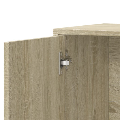 Sideboards 2 pcs Sonoma Oak 60x31x70 cm Engineered Wood