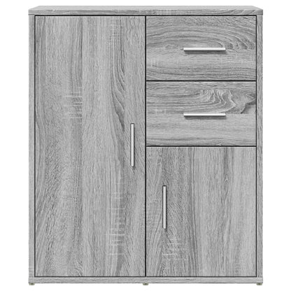Sideboards 2 pcs Grey Sonoma 60x31x70 cm Engineered Wood