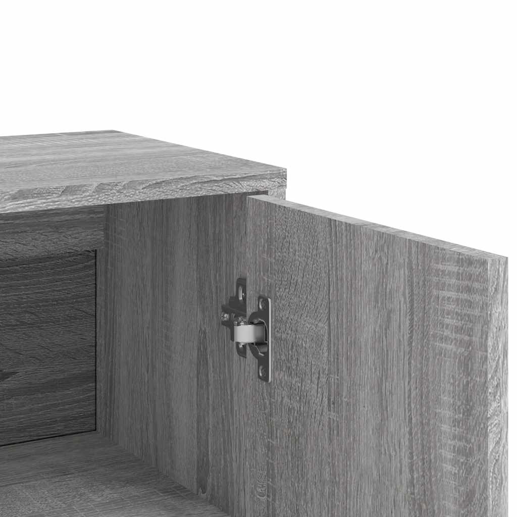 Sideboards 2 pcs Grey Sonoma 60x31x84 cm Engineered Wood