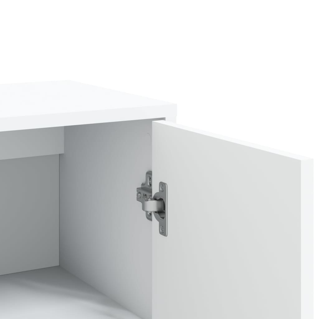 Sideboards 3 pcs White 60x31x84 cm Engineered Wood