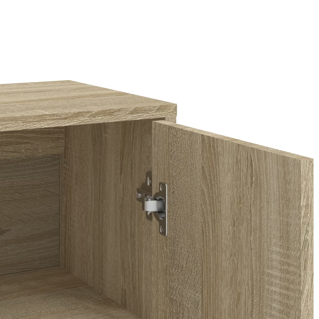 Sideboards 3 pcs Sonoma Oak 60x31x84 cm Engineered Wood