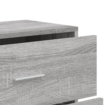 Sideboards 3 pcs Grey Sonoma 60x31x84 cm Engineered Wood