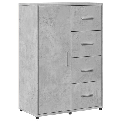 Sideboards 2 pcs Concrete Grey 60x31x84 cm Engineered Wood