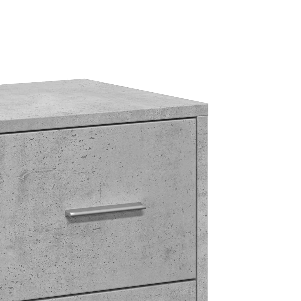 Sideboards 2 pcs Concrete Grey 60x31x84 cm Engineered Wood