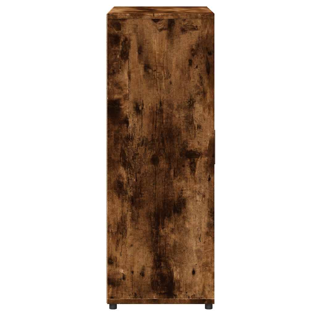 Sideboards 2 pcs Smoked Oak 60x31x84 cm Engineered Wood