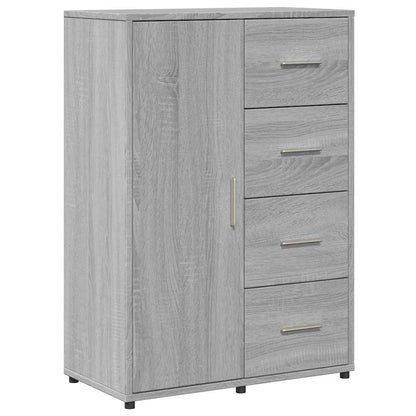 Sideboards 2 pcs Grey Sonoma 60x31x84 cm Engineered Wood