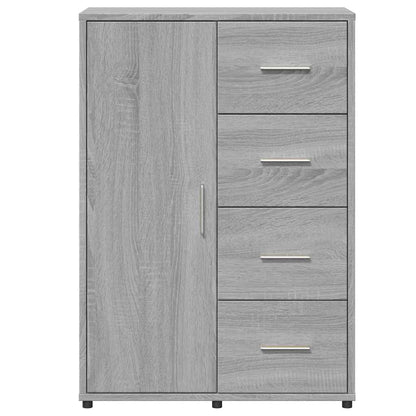 Sideboards 2 pcs Grey Sonoma 60x31x84 cm Engineered Wood