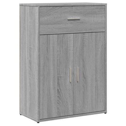 Sideboards 2 pcs Grey Sonoma 60x30x84 cm Engineered Wood