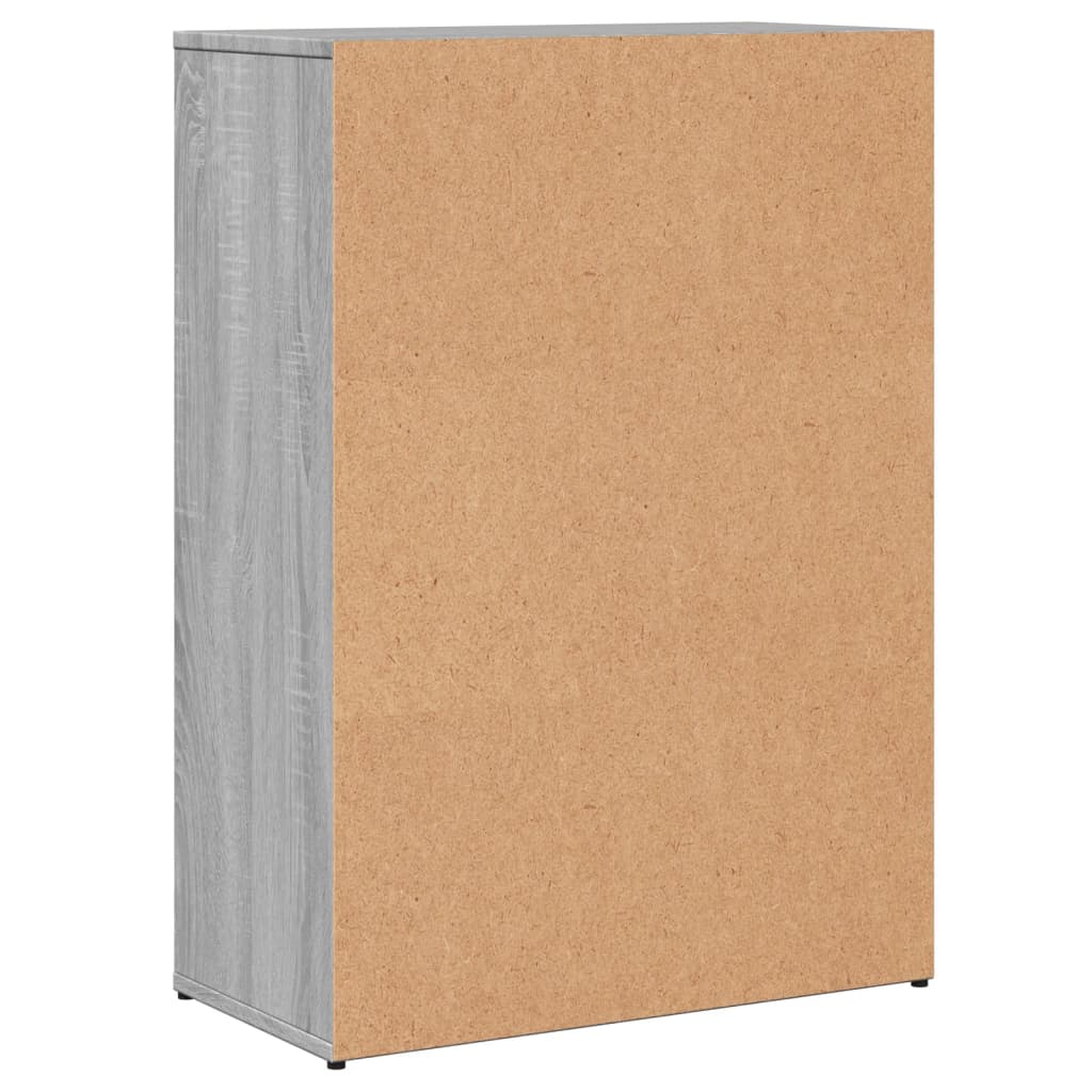 Sideboards 2 pcs Grey Sonoma 60x30x84 cm Engineered Wood