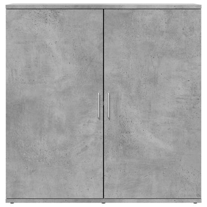 Sideboards 2 pcs Concrete Grey 79x38x80 cm Engineered Wood