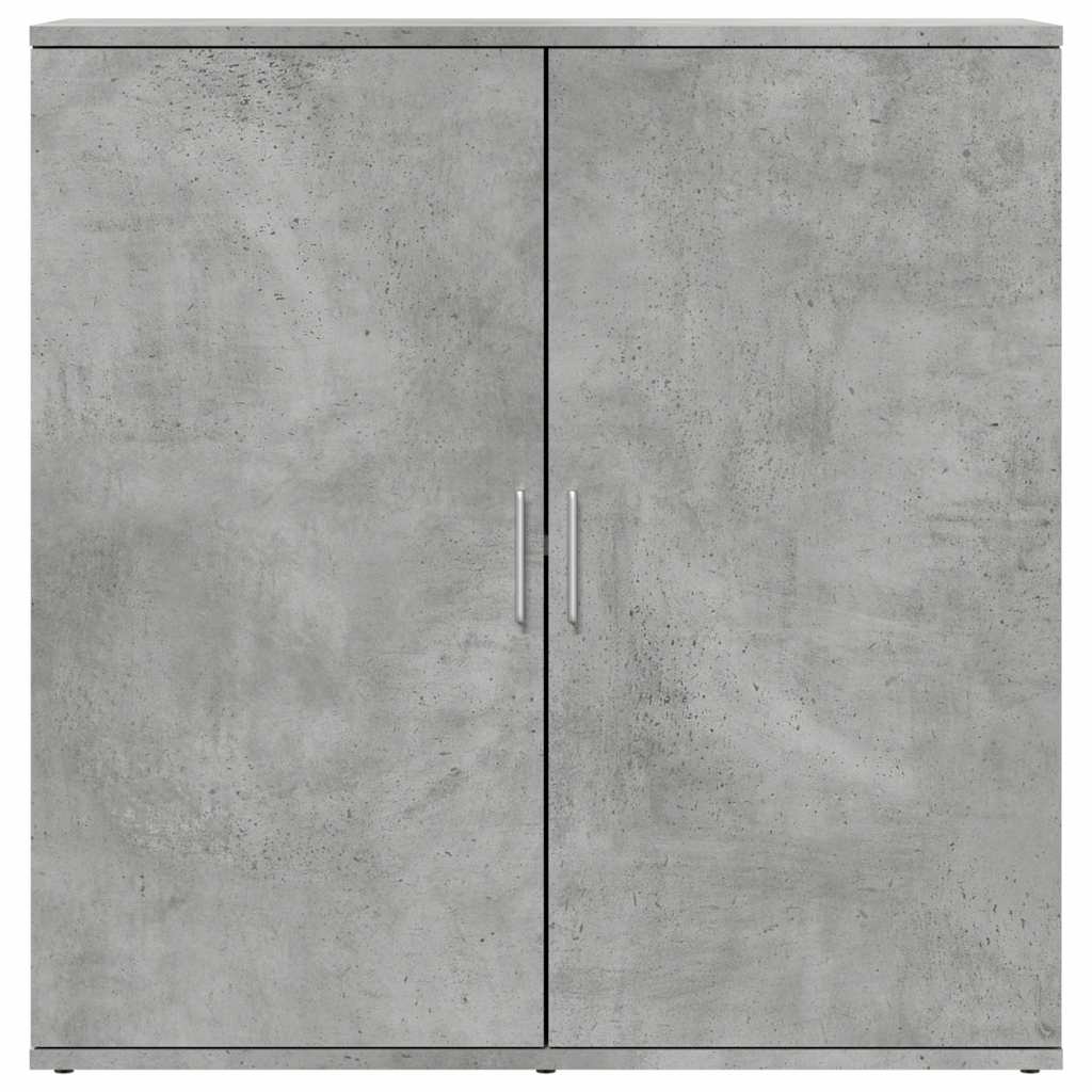 Sideboards 2 pcs Concrete Grey 79x38x80 cm Engineered Wood