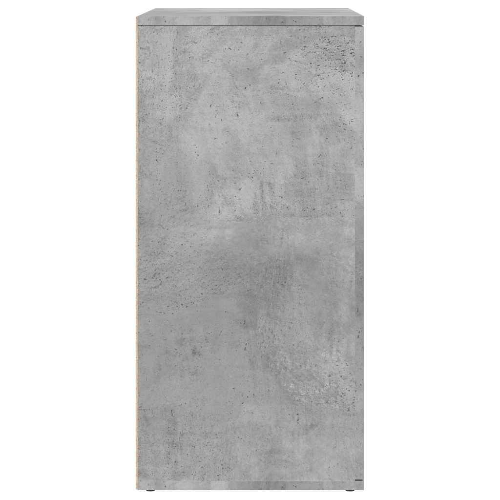 Sideboards 2 pcs Concrete Grey 79x38x80 cm Engineered Wood