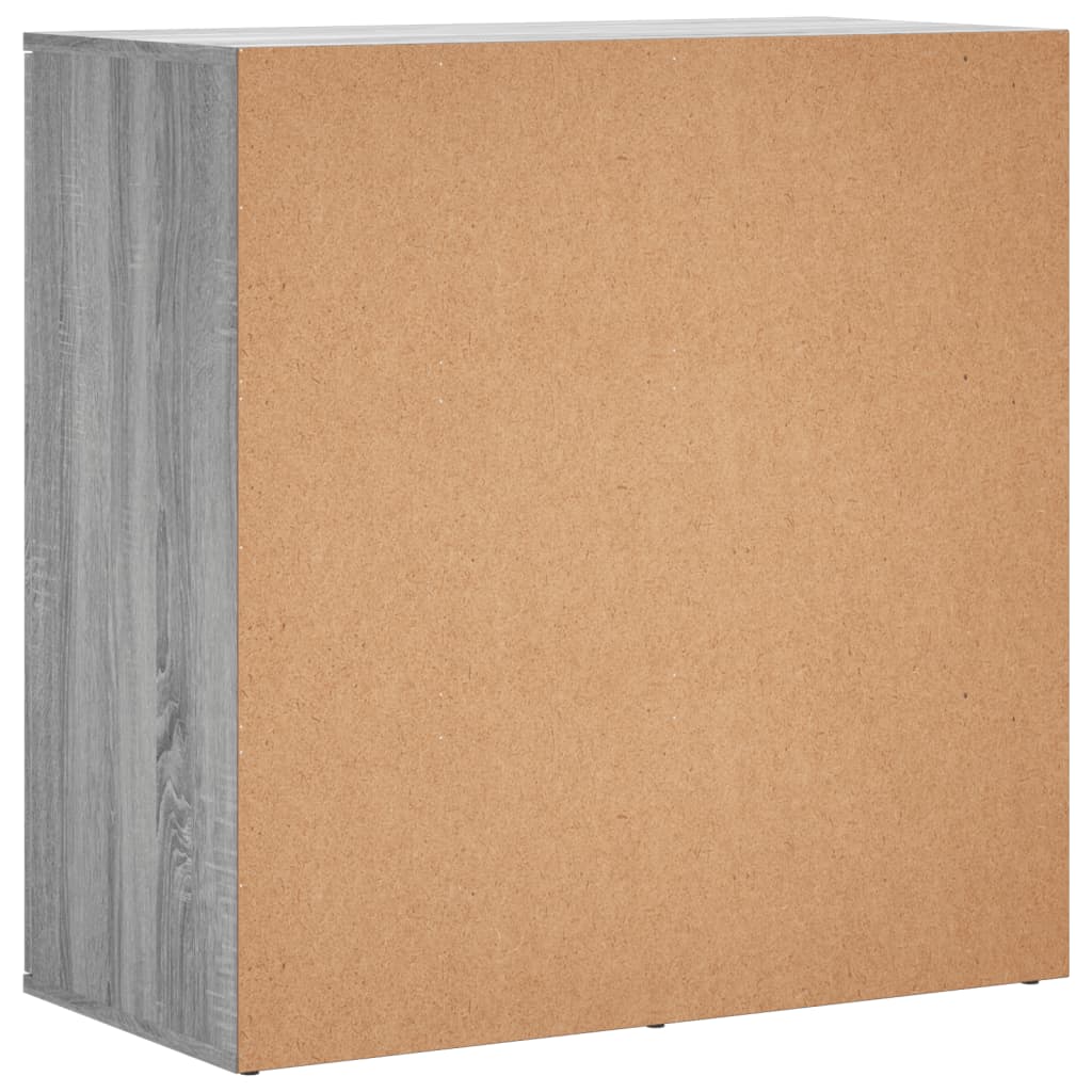 Sideboards 2 pcs Grey Sonoma 79x38x80 cm Engineered Wood