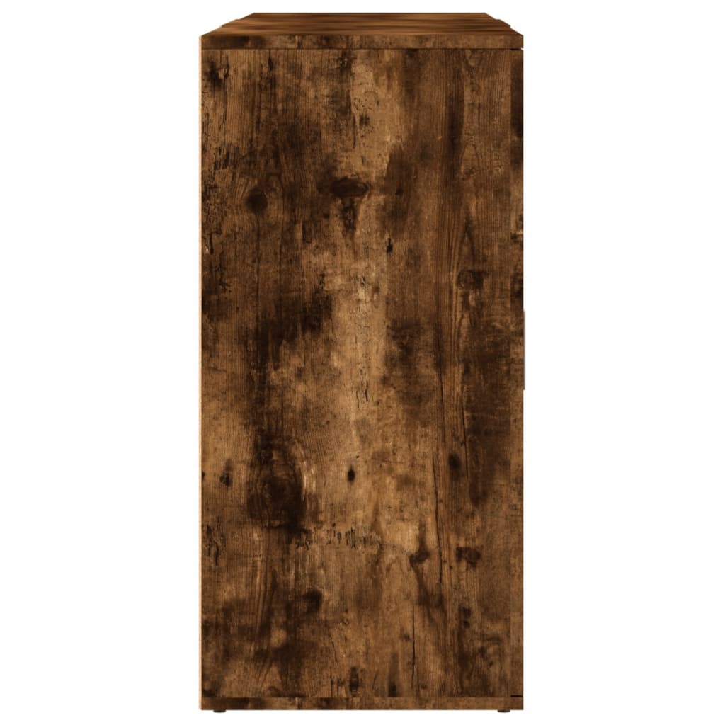 Sideboards 3 pcs Smoked Oak Engineered Wood