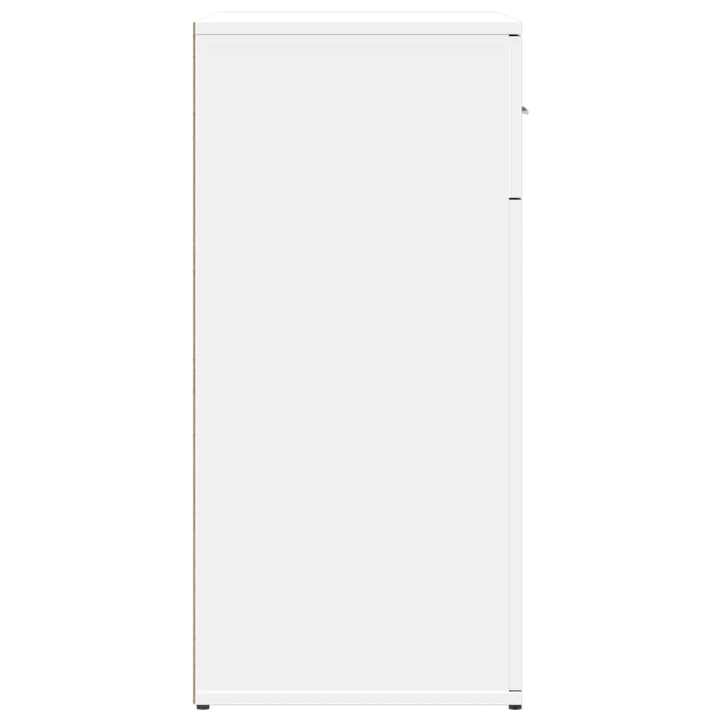 Sideboards 2 pcs White 79x38x80 cm Engineered Wood