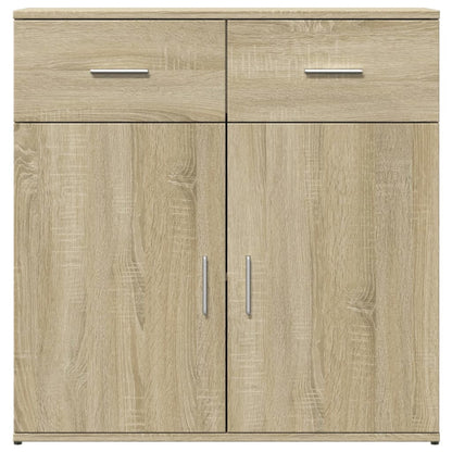 Sideboards 2 pcs Sonoma Oak 79x38x80 cm Engineered Wood