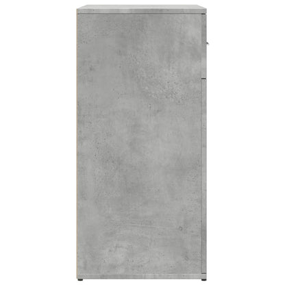 Sideboards 2 pcs Concrete Grey 79x38x80 cm Engineered Wood