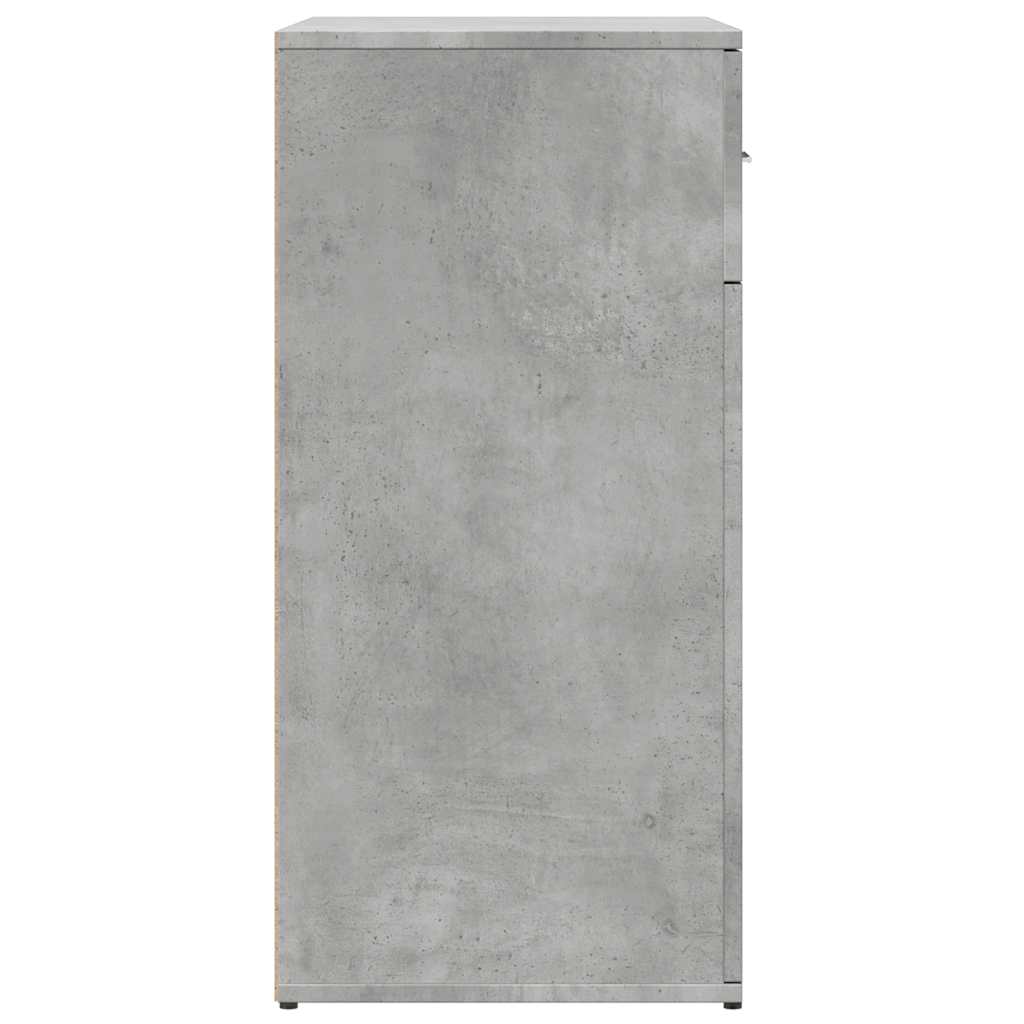 Sideboards 2 pcs Concrete Grey 79x38x80 cm Engineered Wood